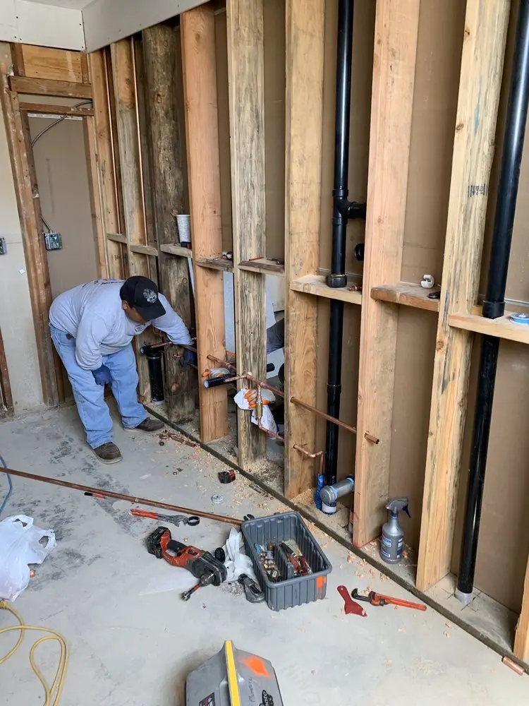 Commercial rough-in plumbing for Gas Line Repair in McDonogh Park